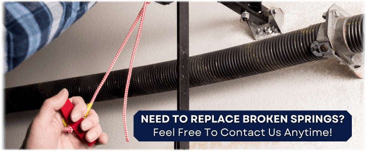 Broken Garage Door Spring Knoxville