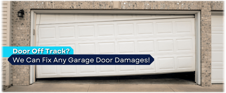 Garage Door Off Track In Knoxville